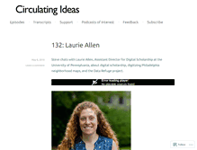 Tablet Screenshot of circulatingideas.com